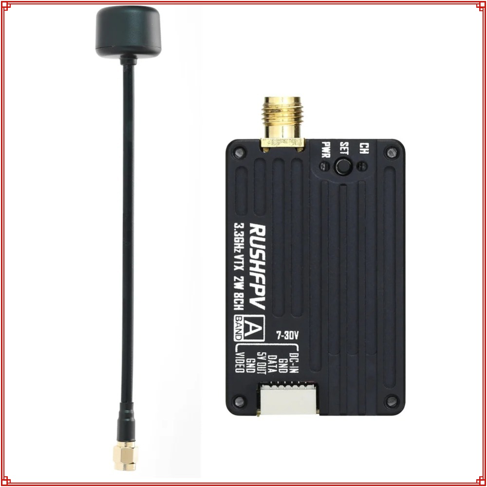 Drone Transmitter - 2026 New RUSHFPV 3.3G 2W VTX