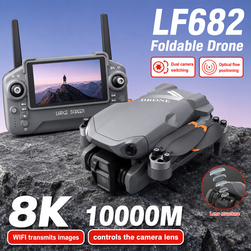 Drone Charger - Aerial Photo LF682 Drone 8K HD