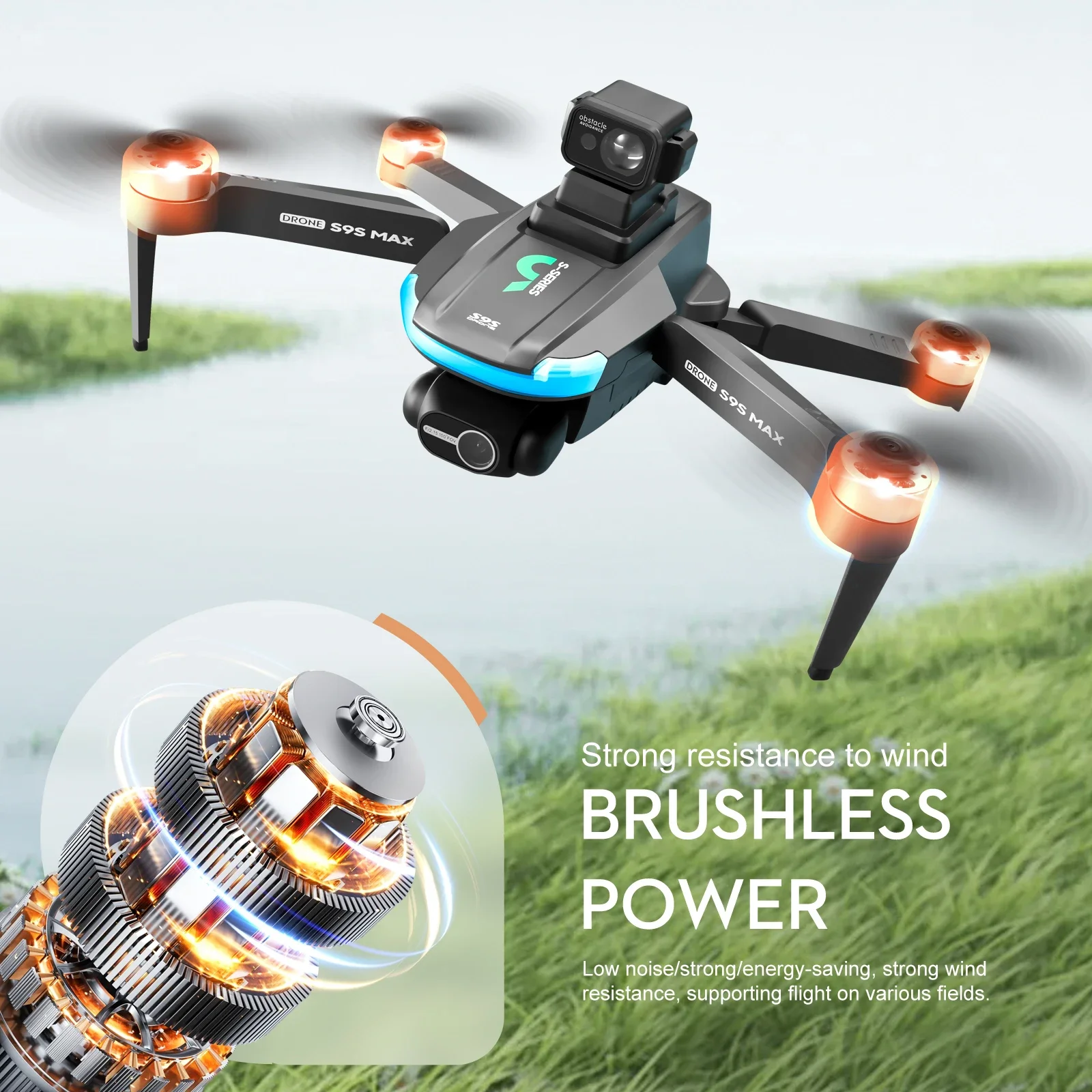 NEW S9S MAX MINI Drone 4K 2-Ax - Drone Gps Mount review and price