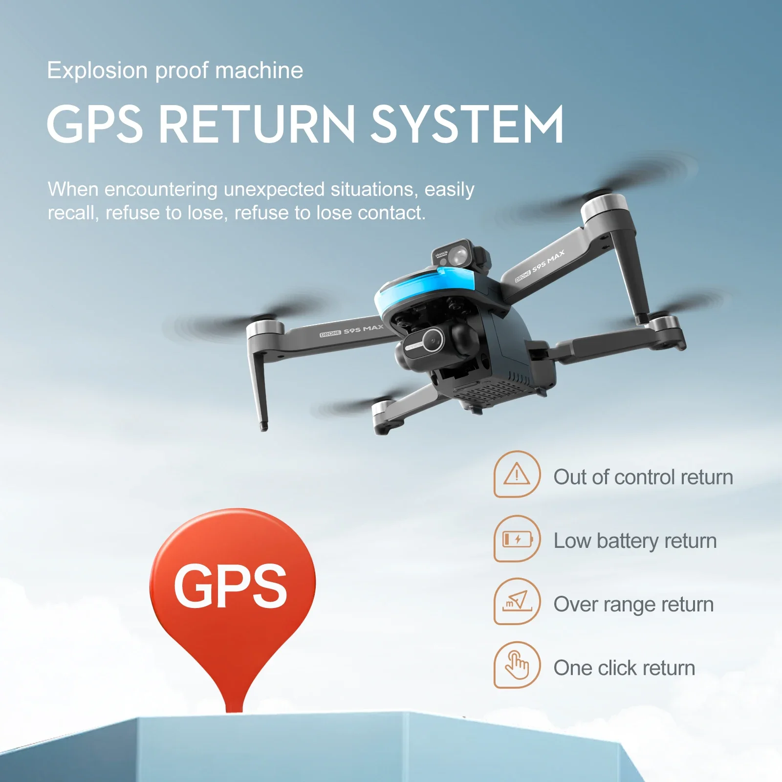 NEW S9S MAX MINI Drone 4K 2-Ax - Drone Gps Mount review and price