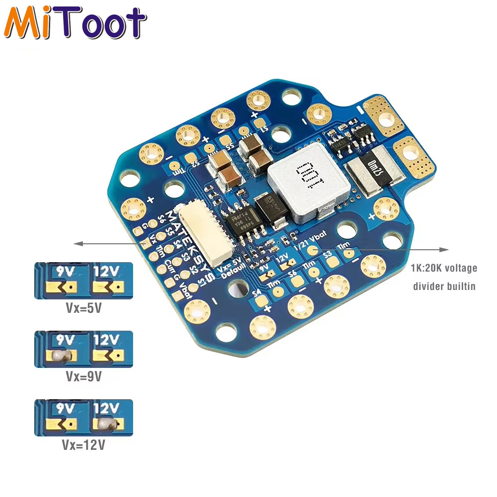 Mateksys PDB-HEX 12S Power Dis - Drone Power Distribution Board review and price