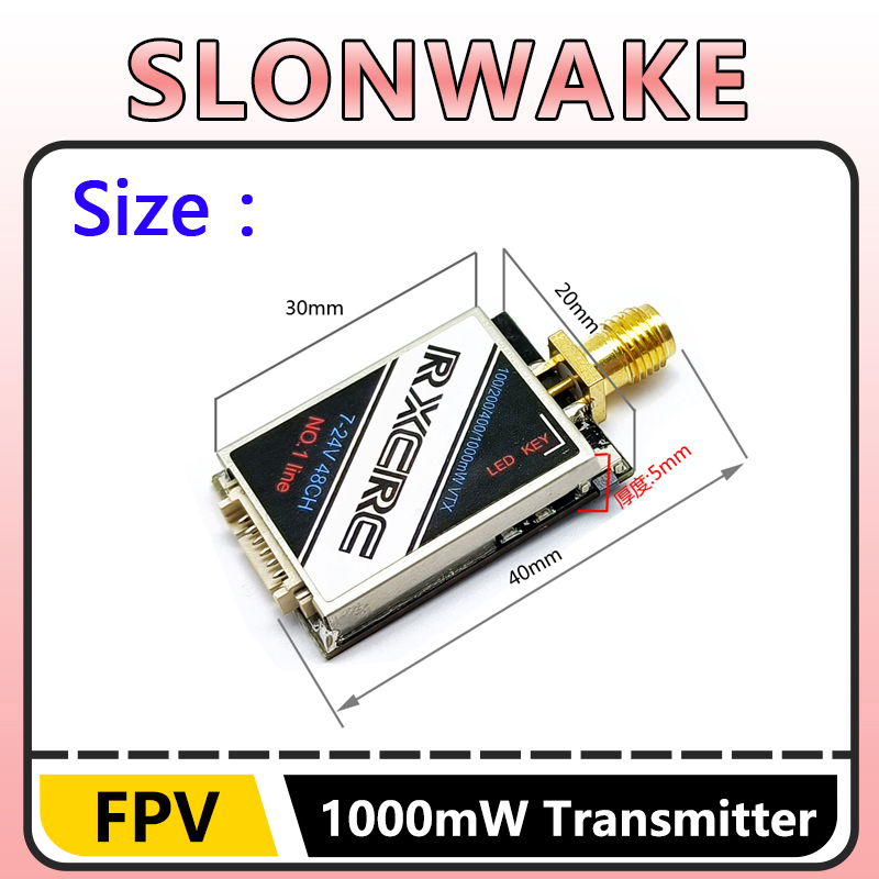 SLONWAKE  5.8G 48CH 1W VTX 100 - Drone Frame review and price
