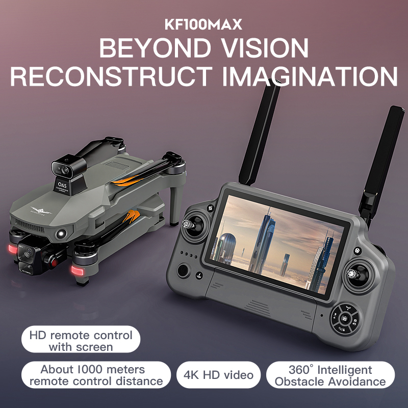KF100 MAX GPS Drone 4K Camera  - Drone Gimbal review and price