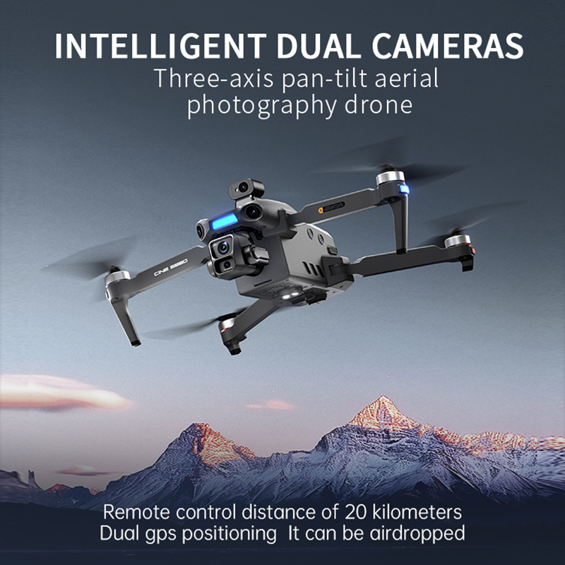 2026 New 8K Dual Camera Drone  - Drone Gps Mount review and price