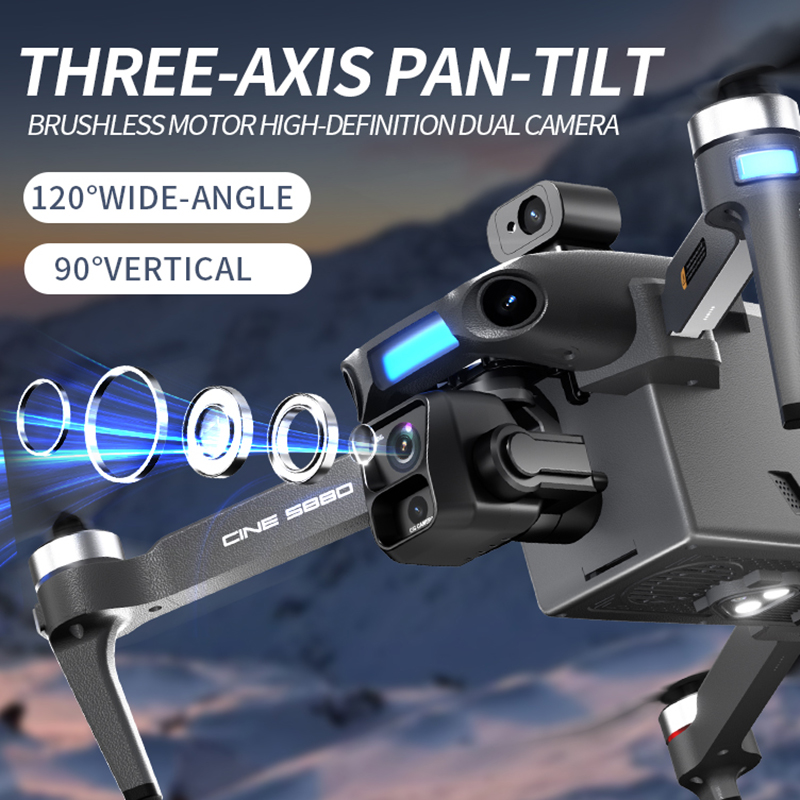 2026 New 8K Dual Camera Drone  - Drone Gps Mount review and price