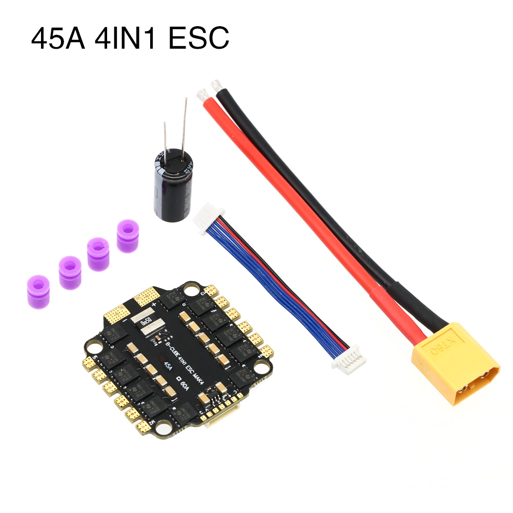 UAngel 4IN1 45A 60A ESC BLHELI - Drone Esc review and price