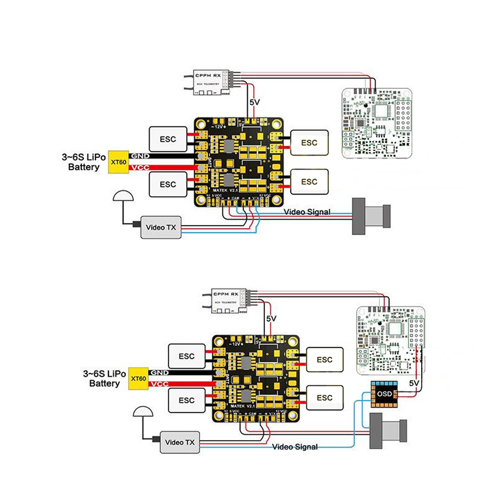 Mini  Power Hub Power Matek PD - Drone Power Distribution Board review and price
