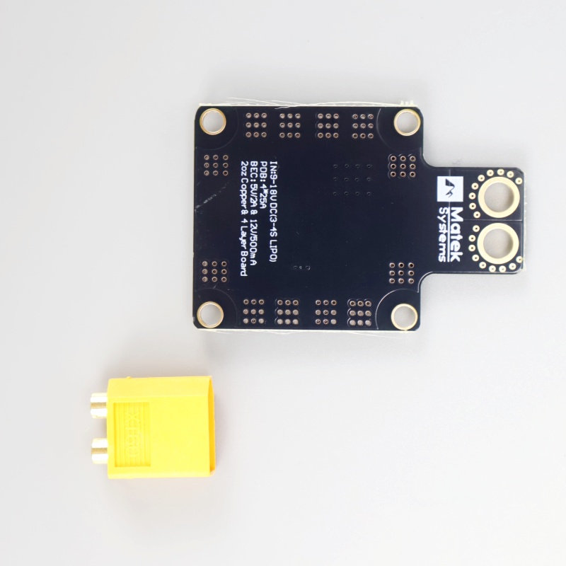 Matek Systems PDB XT60 W/ BEC  - Drone Power Distribution Board review and price