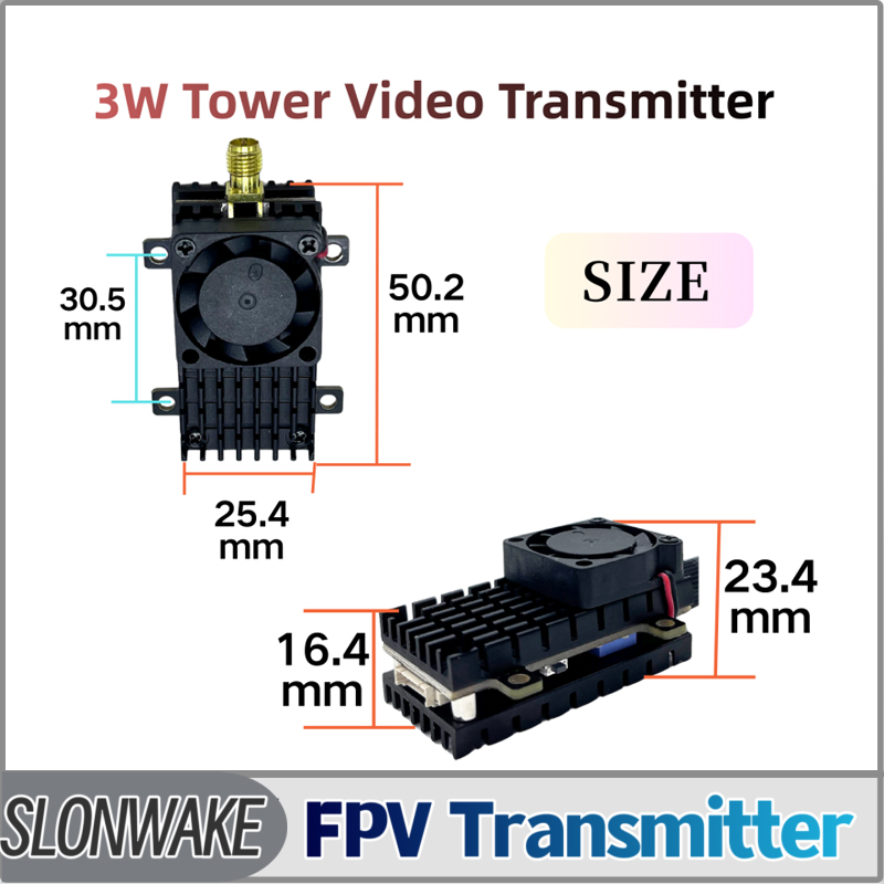 SLONWAKE 5.8G 3000mW Simulatio - Drone Receiver review and price